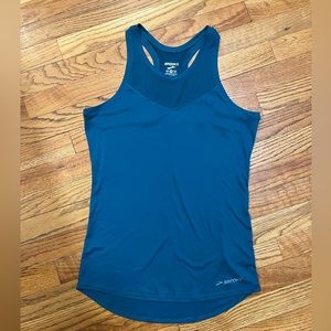 Brooks lightweight Teal Running Tank- Soft quick dry fabric Sz Medium Lk New